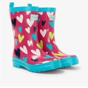 Hatley Confetti Hearts Rain Boots